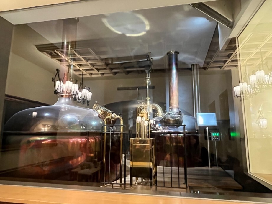 ブルーハブに併設されている醸造設備